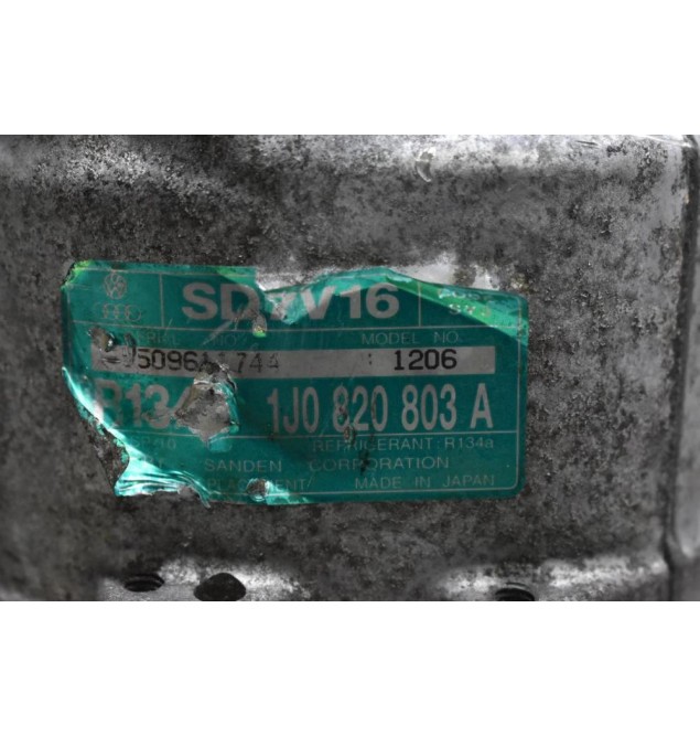 Kομπρεσέρ Aircondition A/C Audi A3 1.8T AGU 2000-2008 1J0820803A (Seat 20VT - Volkswagen 20VT - Skoda 20VT)