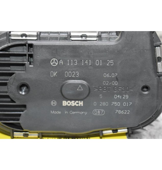 Πεταλούδα Γκαζιού Mercedes-Benz ML 350 3.5 272967 V6 2004-2010 BOSCH A1131410125 0280750017