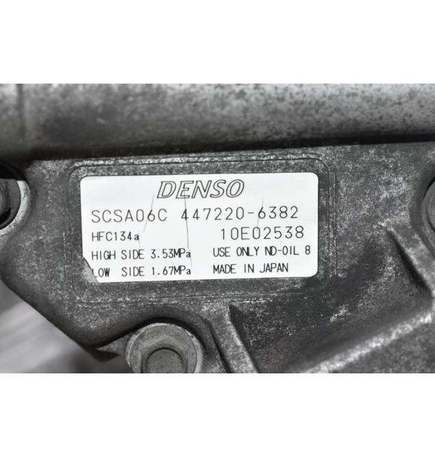 Κομπρεσέρ Aircondition Toyota Corolla/Celica 1.8 2ZZ 2001-2008 DENSO 447220-6382