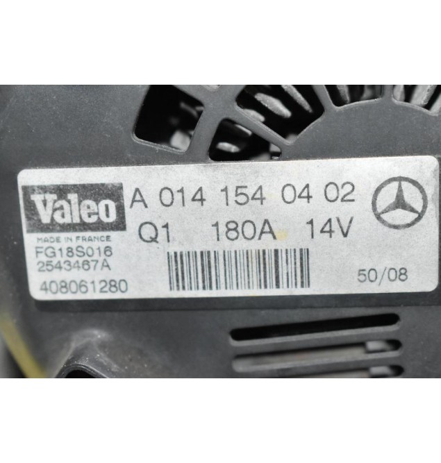 Δυναμό Mercedes-Benz ML 350 3.5 272967 V6 2004-2010 A0141540402 180A
