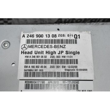 Ράδιο CD Mercedes-Benz A-Class W176 2012-2018 2469001308