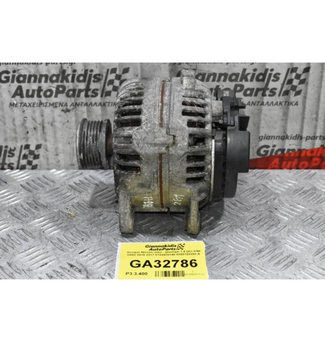 Δυναμό Nissan Juke - Qashqai 1.5 DCI K9K H282 2010-2017 0124525140 8200728292-A