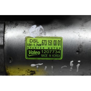 Μίζα SsangYong Tivoli 673910 2010-2020 VALEO 6731510001 1207734 (Σπάσιμο στη Φύσα)