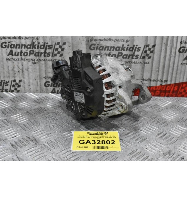 Δυναμό Kia Picanto Hyundai i10 1.0 12V G3LA 2011-2017 37300-04070 2710948 70A (13.5V)