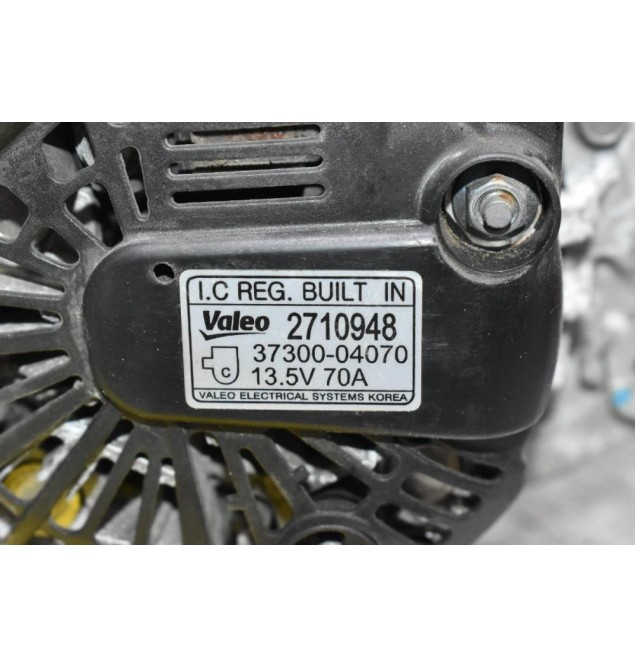 Δυναμό Kia Picanto Hyundai i10 1.0 12V G3LA 2011-2017 37300-04070 2710948 70A (13.5V)