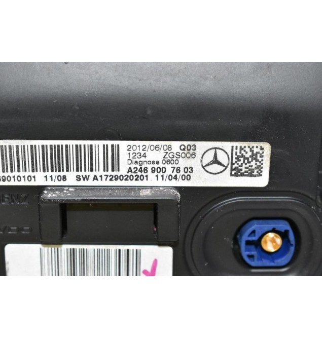 Οθόνη Ταμπλού Mercedes-Benz A-Class W176 2012-2018 Α2469007603
