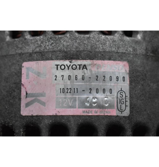 Δυναμο Toyota Corolla/Celica 1.8 2ZZ 2001-2010 27060-22090 102211-2000