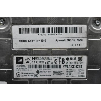 Πλακέτα Bluetooth Opel Insignia-Astra 2007-2017 13353284