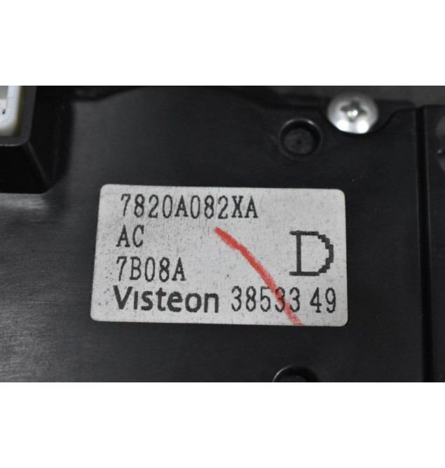 Χειριστήριο Κλιμαστισμού / Θέρμανσης Mitsubishi Outlander 2007-2014 7820A082XA (Citroen C-Crosser / Peugeot 4007)