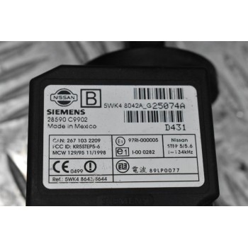 Κλειδαριά Τιμονιού - Μίζας Nissan Navara D22 / Pathfinder 1998-2004 (Με Κλειδι)