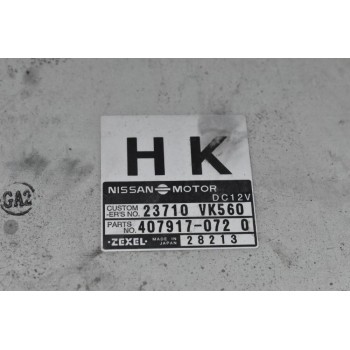 Εγκέφαλος Nissan Navara D22 01-05 YD25 ZEXEL 23710-VK560 407917-0720