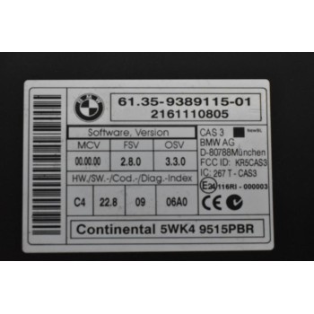 Πλακέτα Ελέγχου Mini Cooper S - Coundtryman R60 2010-2019 5WK49515PBR 6135-9389115-01