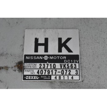Εγκέφαλος Nissan Navara D22 01-05 YD25 ZEXEL 23710-VK563 407917-0723