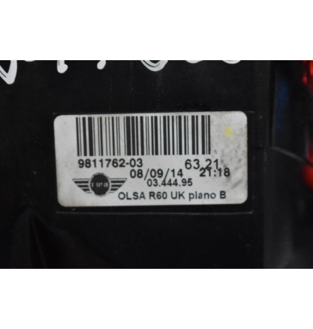 Φανάρι Πίσω Δεξιά Mini Cooper/Countryman 2010-2019 9811762-03