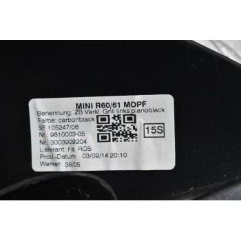 Πλαστικό Ταμπλού Αριστερό Mini Countryman R60 2010-2017 9810003-05