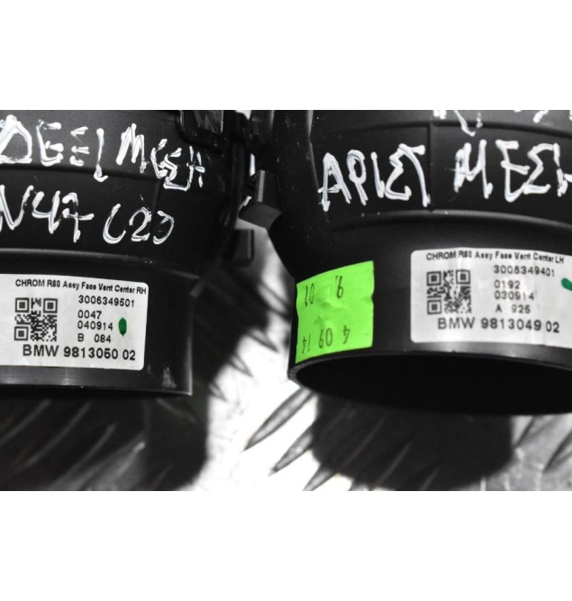 Αεραγωγοί Μικροί Ταμπλόυ Κεντρικοί Mini Countryman R60 2010-2019 981305002 981304902 (2τμχ) Δεξιά/Αριστερά