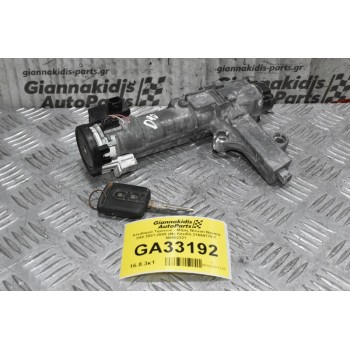 Κλειδαριά Τιμονιού - Διακόπτης Μίζας Nissan Navara D40 / Pathfinder 2005-2010 (Με Κλειδί) 21669775-7 Ν0502321