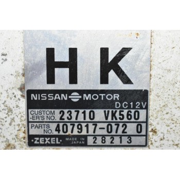 Εγκέφαλος Nissan Navara D22 01-05 YD25 ZEXEL 23710-VK560 407917-0720