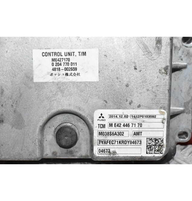 Εγκέφαλος Σασμαν Mitsubishi Canter Fuso 4P10 2005-2015 0204770011 ME427170