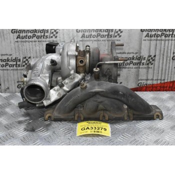 Turbo/Τουρμπίνα K03 Audi TT 8J 2.0 TFSI 2006-2011 (KK3) (Volkswagen Seat Skoda) 06F145701D K0353039700105