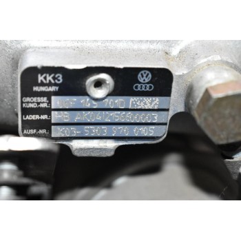 Turbo/Τουρμπίνα K03 Audi TT 8J 2.0 TFSI 2006-2011 (KK3) (Volkswagen Seat Skoda) 06F145701D K0353039700105