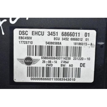 Μονάδα ABS Mini Cooper S - Countryman N47C20A 2010-2019 34516866011 54086588A