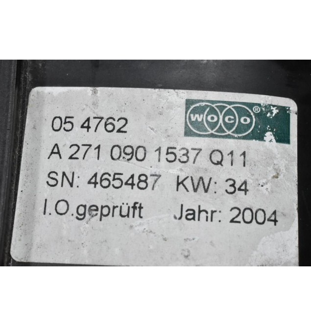 Κολάρο Εισαγωγής Αέρα Πλαστικό Mercedes-Benz E200 W209 W204 271940 2004-2010 A2710901837Q11