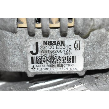 Δυναμό Nissan Navara D40 2.5 DCI YD25 2005-2010 23100-ΕΒ310 130A