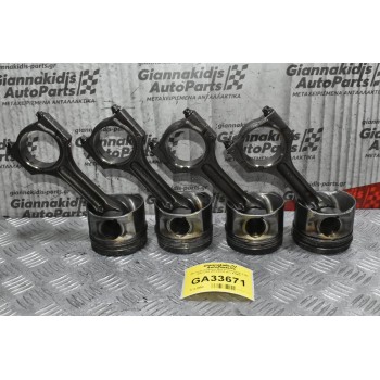 Πιστόνια (Έμβολα) Mini Countryman 2.0D N47C20A 2011-2016 (Σετ 4ΤΜΧ)