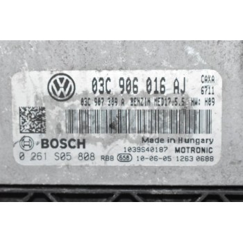 Εγκέφαλος Volkswagen Golf 1.4 TSI CAX 2008-2015 BOSCH 03C906016AJ 0261S05808