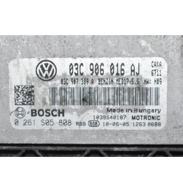 Εγκέφαλος Volkswagen Golf 1.4 TSI CAX 2008-2015 BOSCH 03C906016AJ 0261S05808