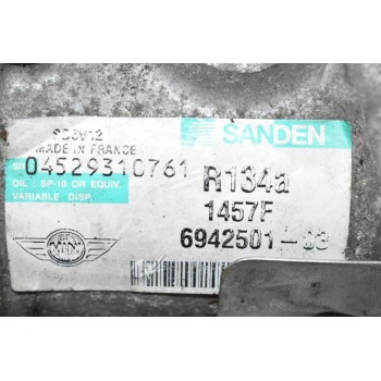 Κομπρεσέρ Aircondition A/C Mini Cooper 1.4 N12B14AA 2006-2012 6942501-03 045293310761
