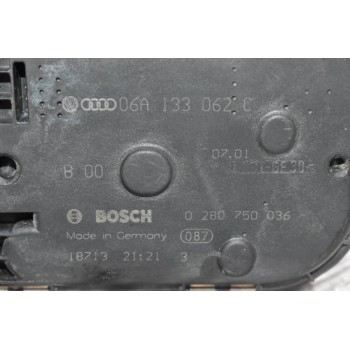 Πεταλούδα Γκαζιού Skoda Octavia 1.8T 20VT 2000-2005 (Γνήσια) 06A133062C 0280750036 (Audi A3 TT / Seat Ibiza Leon Toledo / Volkswagen Golf Bora Beetle)