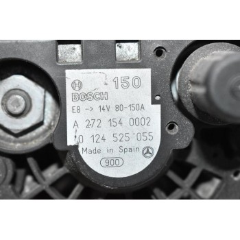 Δυναμό Mercedes-Benz ML350 2005-2010 BOSCH Α2721540002 0124525055 150A