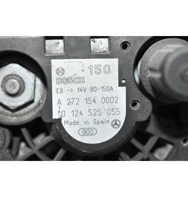 Δυναμό Mercedes-Benz ML350 2005-2010 BOSCH Α2721540002 0124525055 150A
