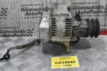 Δυναμό Toyota Hilux 2.4 2L 1990-2001 (Εξόστερ μπροστά) (Σπασμένη Φύσα)