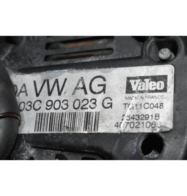 Δυναμό Volkswagen Golf / Jetta / Touran / Passat 1.4 TSI/FSI 110A 2006-2012 03C903023G (Audi A1 A3 / Seat Ibiza Toledo Altea / Skoda Octavia Fabia) (BMY BLG CAX)
