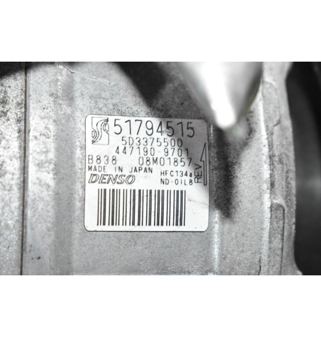 Κομπρεσέρ Aircondition A/C Alfa Romeo Mito 1.4 Turbo MultiAir 135ps 955A7000 2009-2014 51794515 (FIAT)