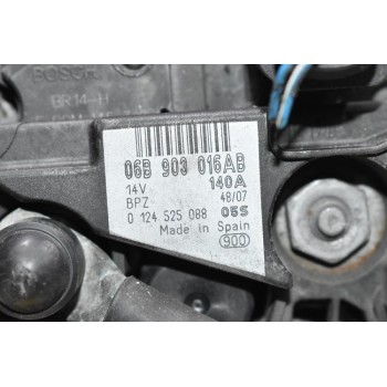 Δυναμό Skoda Octavia 1.8 TSI BZB 2006-2014 06B903016AB 0124525088 140A (Seat Audi Volkswagen)