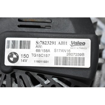 Δυναμό Mini - BMW 1.6 - 2.0D N47C20A - N47C16A 2010-2016 VALEO 7823291 A101 (Γνήσιο)