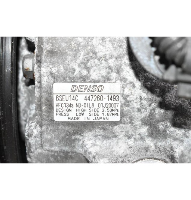 Κομπρεσέρ Aircondition - A/C Toyota RAV 4 2AZ 2006-2011 DENSO 447260-1493 6SEU14C