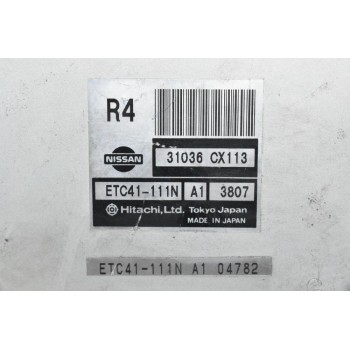 Εγκέφαλος Nissan Primera 2.0cc QR20 2002-2012 HITACHI ETC41-111N 31036CX113