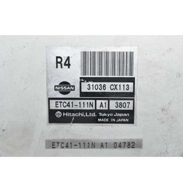Εγκέφαλος Nissan Primera 2.0cc QR20 2002-2012 HITACHI ETC41-111N 31036CX113