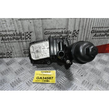 Βάση Φίλτρου Λαδιού Με Ψυγείο Bmw Ε90 320 Χ1 N47D20 2005-2015 70377354