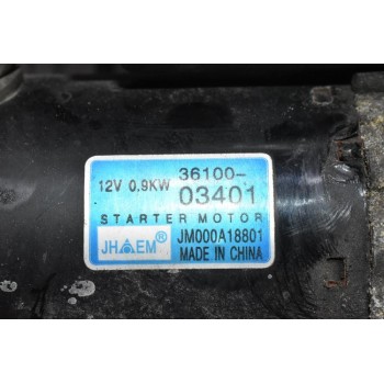 Μίζα Kia Picanto - Hyundai i10 1.0 G3LA 2011-2017 36100-03401