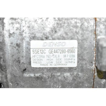 Κομπρεσέρ Aircondition - A/C Toyota Avensis 2.0 1AD 2003-2010 447280-6560 (Σπασμένο Φίς)