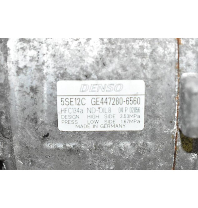 Κομπρεσέρ Aircondition - A/C Toyota Avensis 2.0 1AD 2003-2010 447280-6560 (Σπασμένο Φίς)