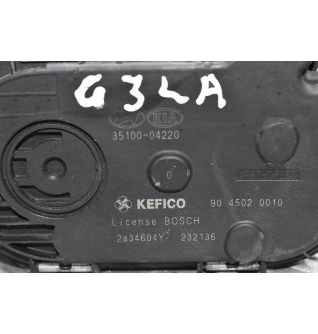 Πεταλούδα Γκαζιού Kia Picanto Hyundai i10 1.0 G3LA 2011-2017 35100-04220