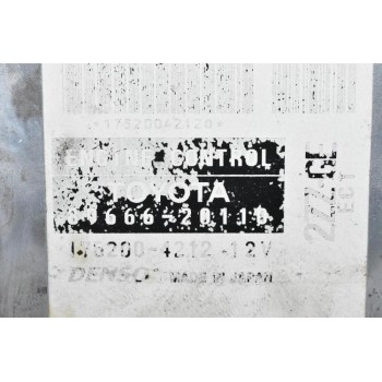 Εγκέφαλος Κινητήρα Toyota Celica/Corolla 2ZZ 2001-2010 DENSO 89666-20110 175200-4212