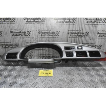 Κονσόλα - Πλαστικό Ταμπλού Ford Ranger-Mazda B2500 1998-2005 (Με Διακόπτες - Ρολόι Και Αεραγωγούς)